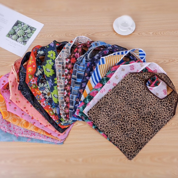 🌸 HANDY BAG PORTABLE TRAVEL TOTE CARRY COMPACT ORGANIZER BEACH PURSE SUMMER - Picture 8 of 10